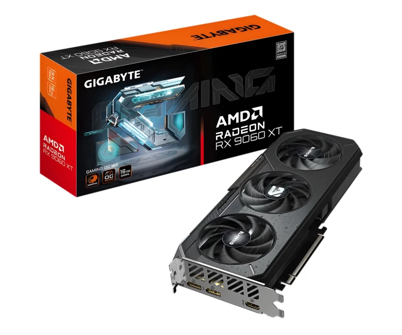 Gigabyte Radeon RX 9060 XT Gaming OC 16GB GDDR6 (GV-R9060XTGAMING OC-16GD) EU