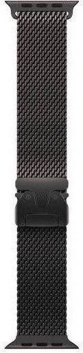 ремешок Apple Milanese Loop Black Titanium Watch 44/45/46/49mm - Large (MXKH3)
