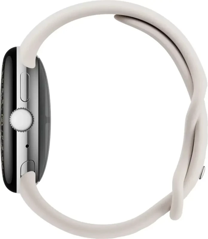 Смарт-часы Google Pixel Watch 4 41mm Wi-Fi Polished Silver Aluminum case / Porcelain Active Band - Зображення 2