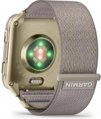 Garmin Venu X1 Soft Gold Titanium and French Grey Nylon (010-02980-33/08/09) - Зображення 2