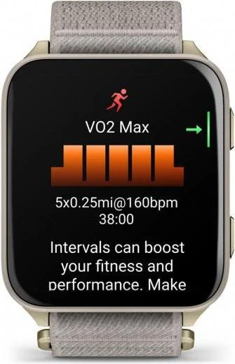 Garmin Venu X1 Soft Gold Titanium and French Grey Nylon (010-02980-33/08/09) - Зображення 3