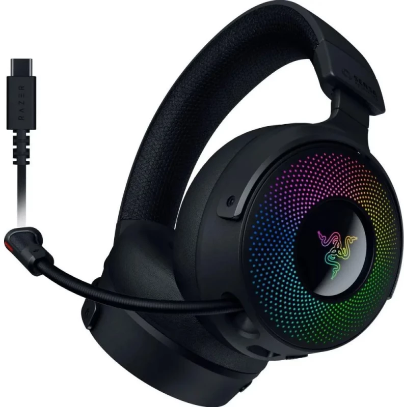 Наушники с микрофоном Razer Kraken V4 Pro Black (RZ04-05160100-R3M1) - Зображення 4
