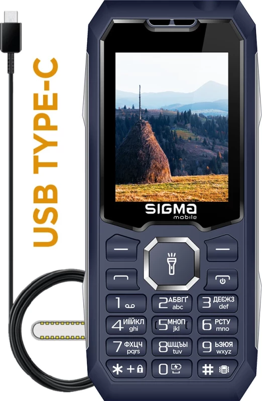 Sigma mobile X-style 341 BRO Blue (4827798368428) (UA) - Зображення 2