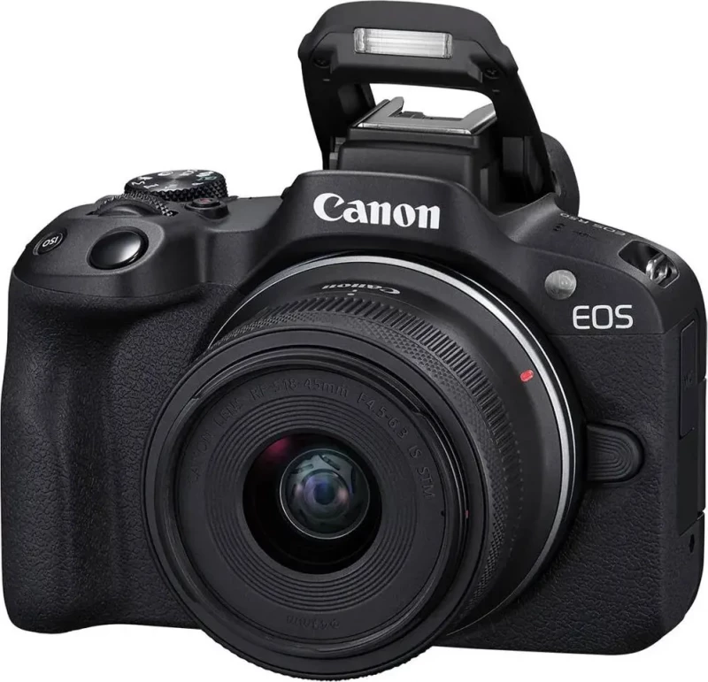 Canon EOS R50 kit RF-S 18-45mm IS STM (5811C033) Black - Зображення 2