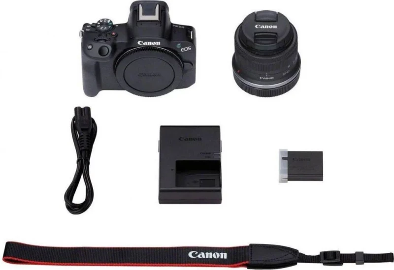 Canon EOS R50 kit RF-S 18-45mm IS STM (5811C033) Black - Зображення 8