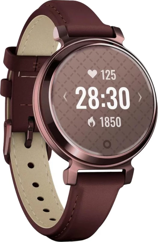 Смарт-часы Garmin Lily 2 Classic Dark Bronze with Mulberry Leather Band (010-02839-03/61) - Зображення 6
