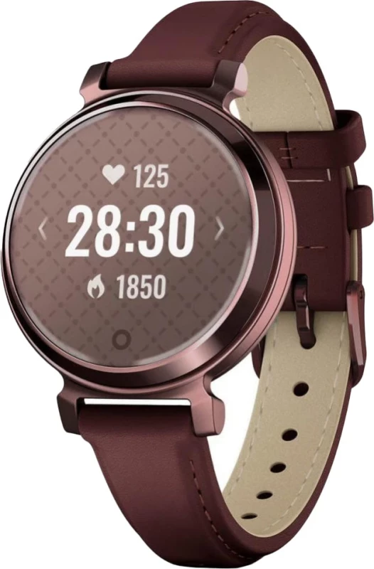 Смарт-часы Garmin Lily 2 Classic Dark Bronze with Mulberry Leather Band (010-02839-03/61)
