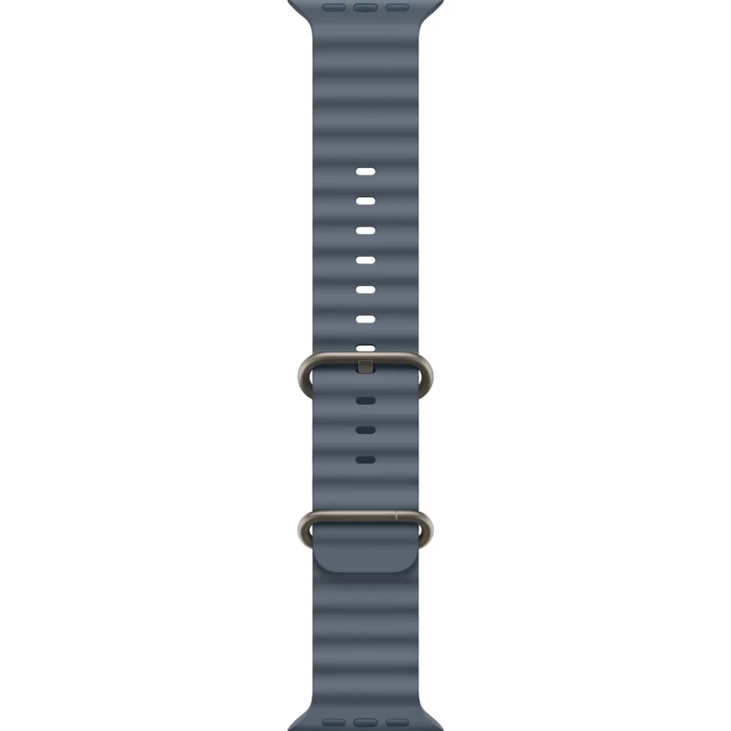 Apple Anchor Blue Ocean Band - Natural Titanium Finish для Apple Watch 44/45/46/49mm (MGCC4)