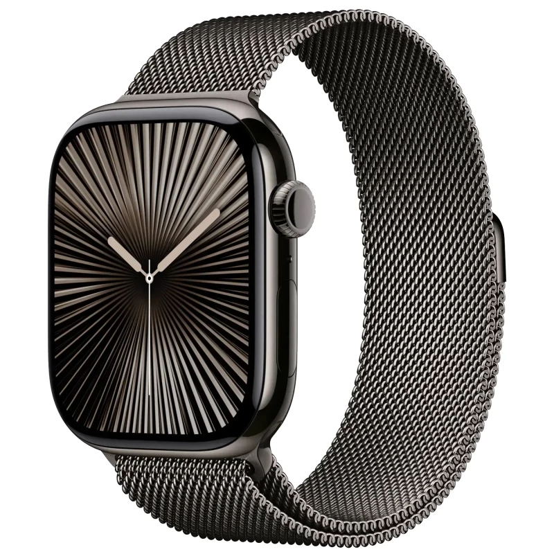 Apple Milanese Loop Slate для Apple Watch 44/45/46/49mm - M/L (MGJ74/MXMT3) - Зображення 2