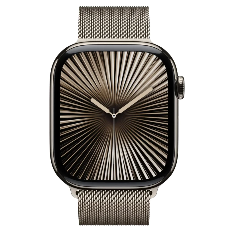 Apple Milanese Loop Natural для Apple Watch 44/45/46/49mm - M/L (MXMQ3) - Зображення 1