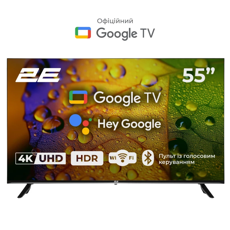 2E LED 4K 2E-55A07K (UA)