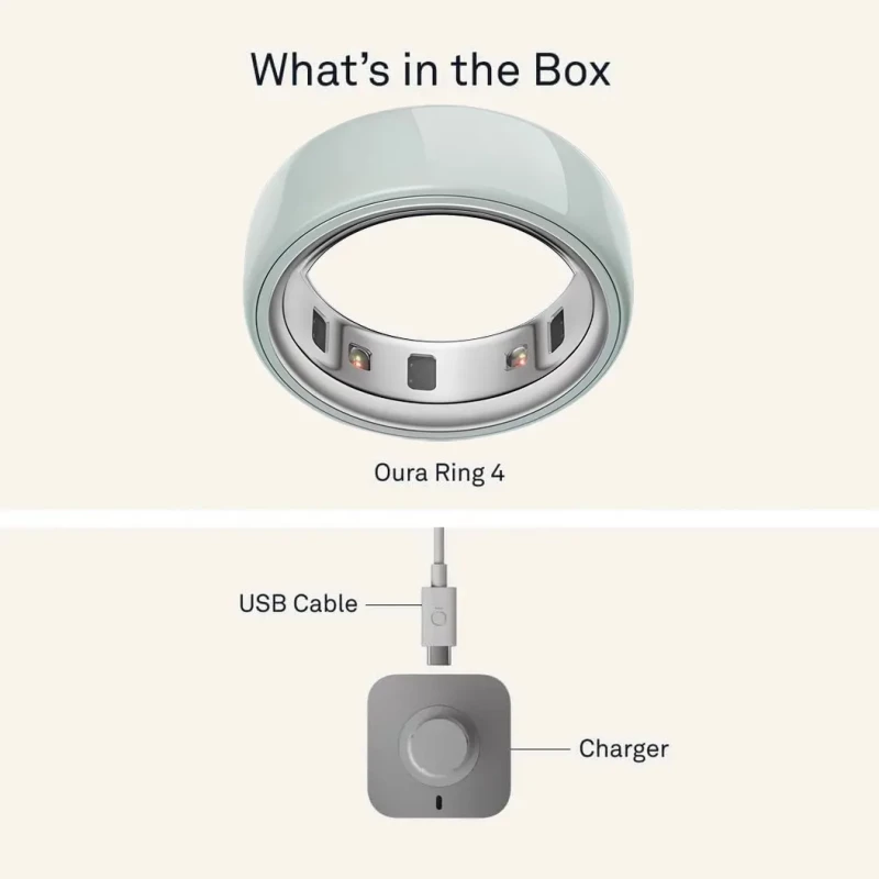 Oura Ring 4 Ceramic Tide Size 9 (JZ90-57461-09) - Зображення 5