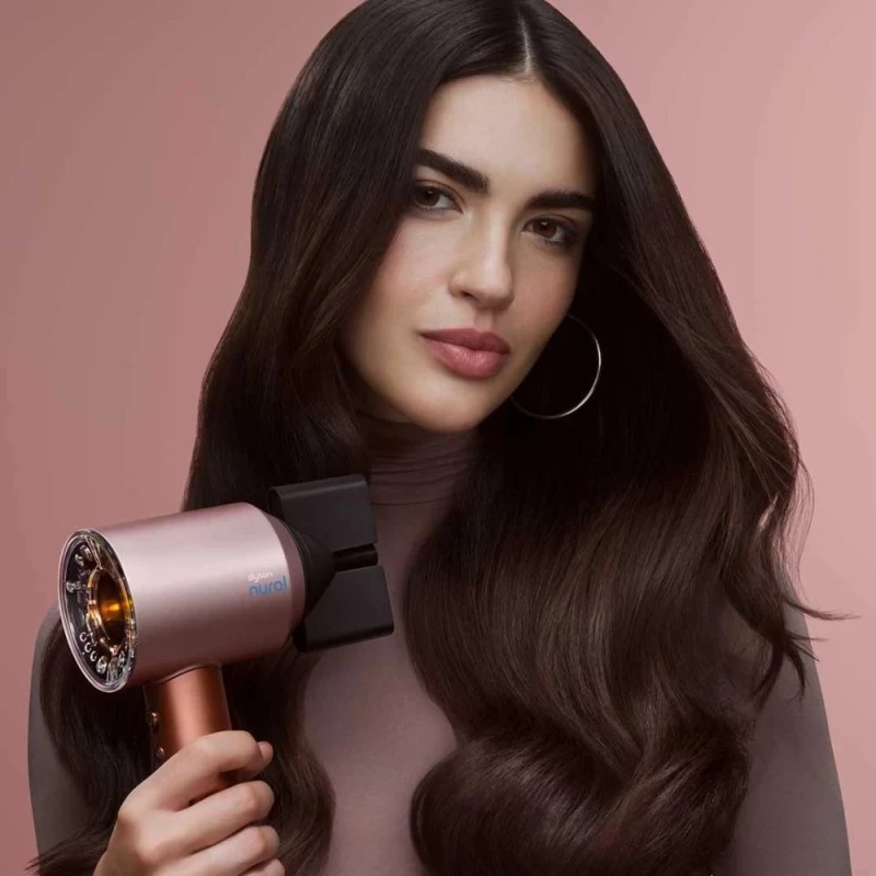 Dyson Supersonic HD16 Nural Hair Dryer Straight+Wavy Amber Silk (143644-01) - Зображення 2