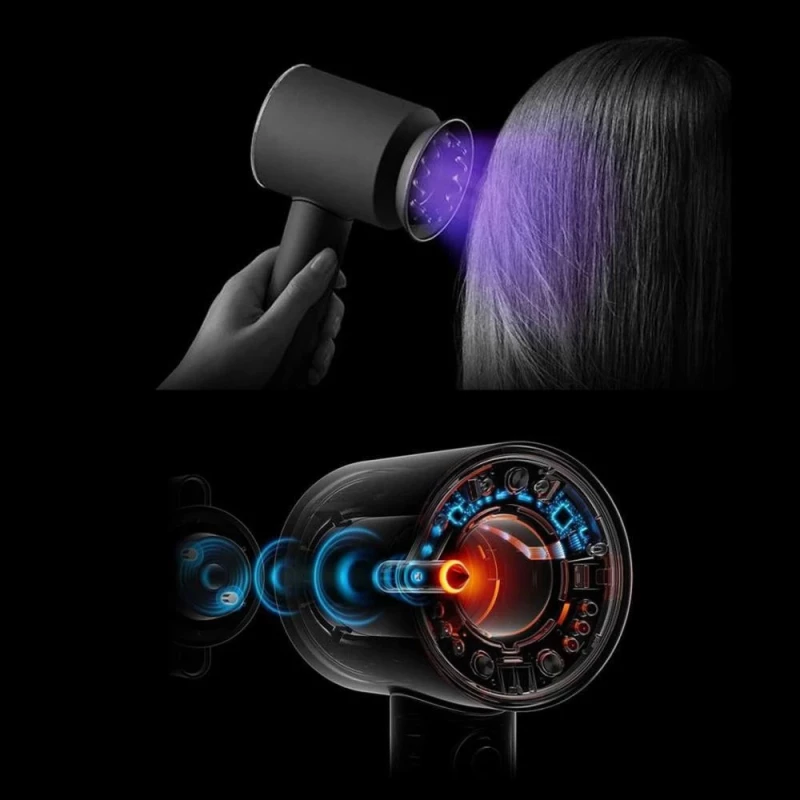 Dyson Supersonic HD16 Nural Hair Dryer Straight+Wavy Amber Silk (143644-01) - Зображення 5
