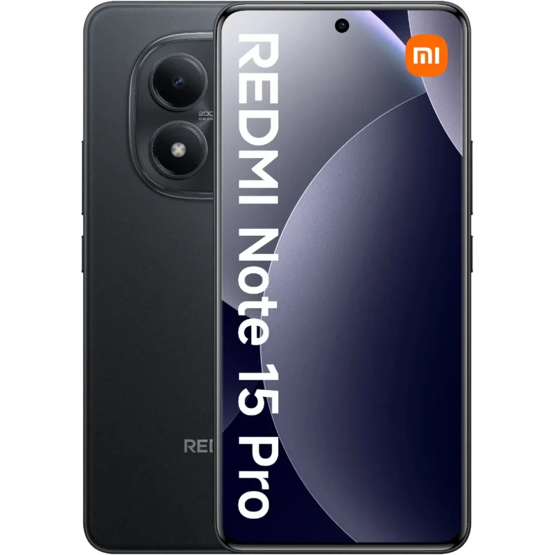 Xiaomi Redmi Note 15 Pro 4G 12/512GB Black (with adapter) Europe