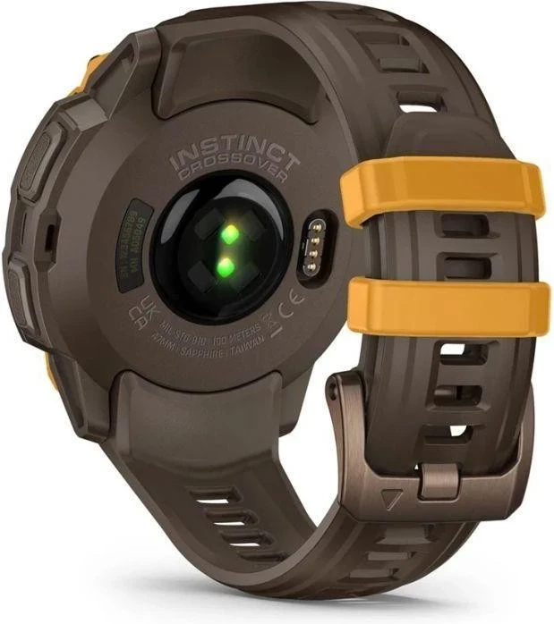 Смарт-часы Garmin Instinct Crossover AMOLED Bronze/Sunburst (010-03398-01) - Зображення 5