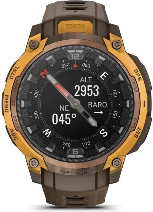 Смарт-часы Garmin Instinct Crossover AMOLED Bronze/Sunburst (010-03398-01) - Зображення 6