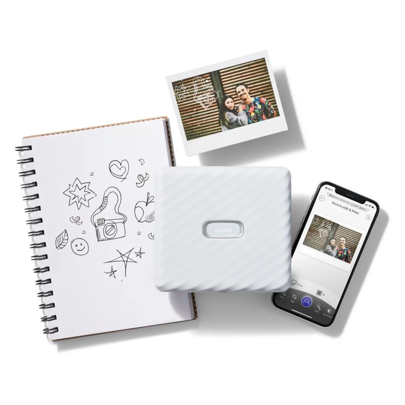 Сублимационный принтер Fujifilm INSTAX LINK WIDE A WHITE EX D (16719574) (EU) - Зображення 3