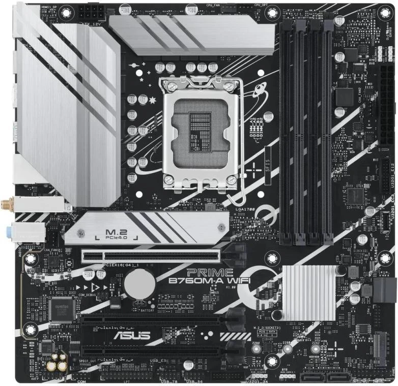 ASUS PRIME B760M-A WIFI (90MB1EL0-M1EAY0) - Зображення 1