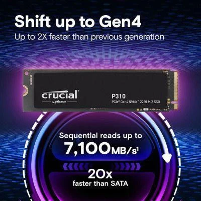 Crucial P310 1 TB (CT1000P310SSD8) - Зображення 4