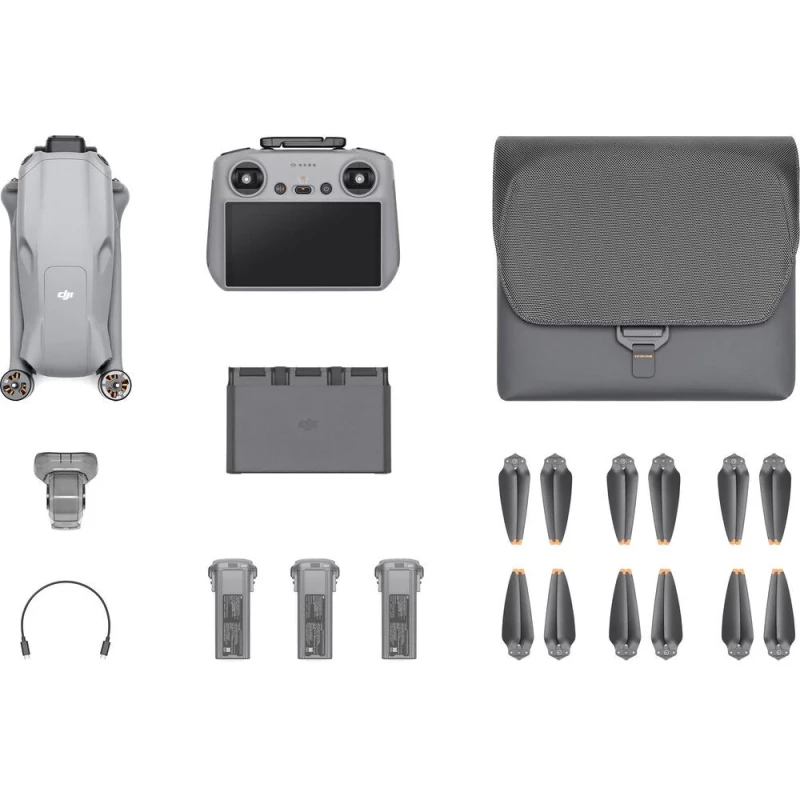 DJI Air 3 Drone Fly More Combo with RC 2 (CP.MA.00000693.01; CP.MA.00000693.04) - Зображення 2