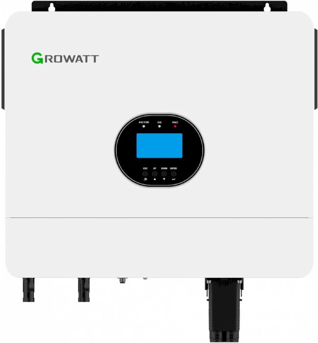 Гибридный солнечный инвертор (hybrid) Growatt SPF 6000 ES Plus (XMKS-SPF6000ES) - Зображення 1