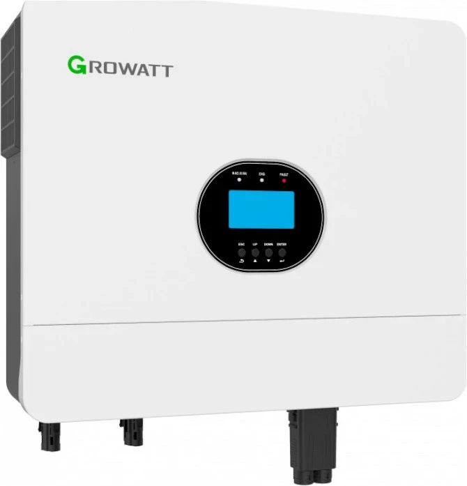 Гибридный солнечный инвертор (hybrid) Growatt SPF 6000 ES Plus (XMKS-SPF6000ES)