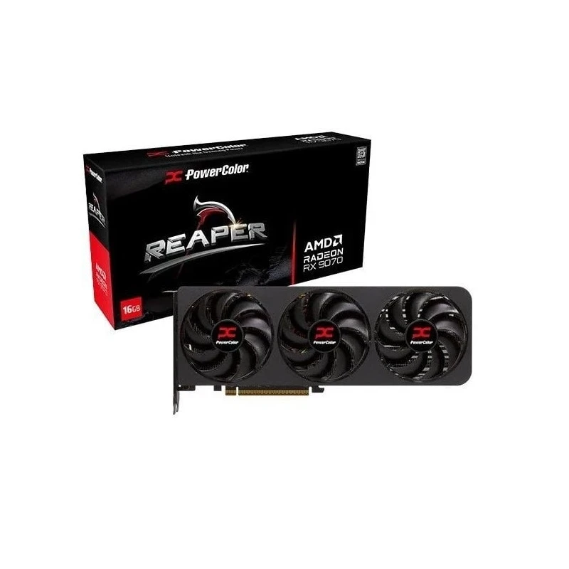 AMD Radeon RX 9070 XT 16GB GDDR6 Reaper PowerColor (RX9070XT 16G-A)