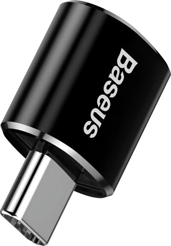 Baseus USB Female To Type-C Male Adapter Converter Black (CATOTG-01) - Зображення 2