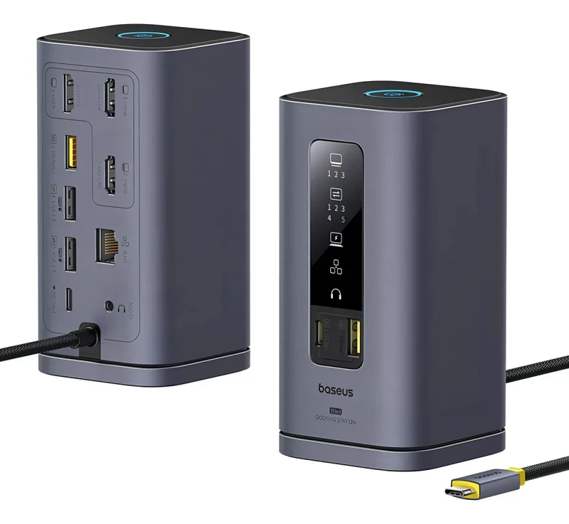 Baseus Spacemate Series 11-in-1 MAC Docking Station Grau (B00568101813-01) - Зображення 1