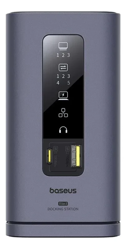 Baseus Spacemate Series 11-in-1 MAC Docking Station Grau (B00568101813-01) - Зображення 2