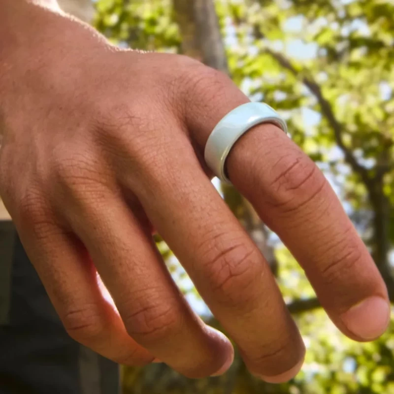 Oura Ring 4 Ceramic Tide Size 8 (JZ90-57461-08) - Зображення 1