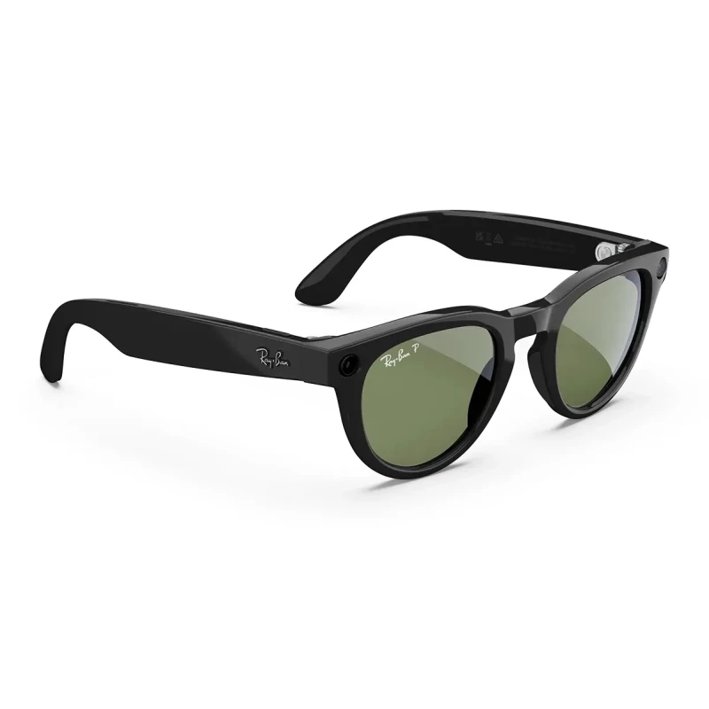 Ray-Ban Meta Headliner Gen 2 Low Bridge Fit Standard Shiny Black Frame/G-15 GreenLenses (RW4013F 601/71 51-23) - Зображення 3