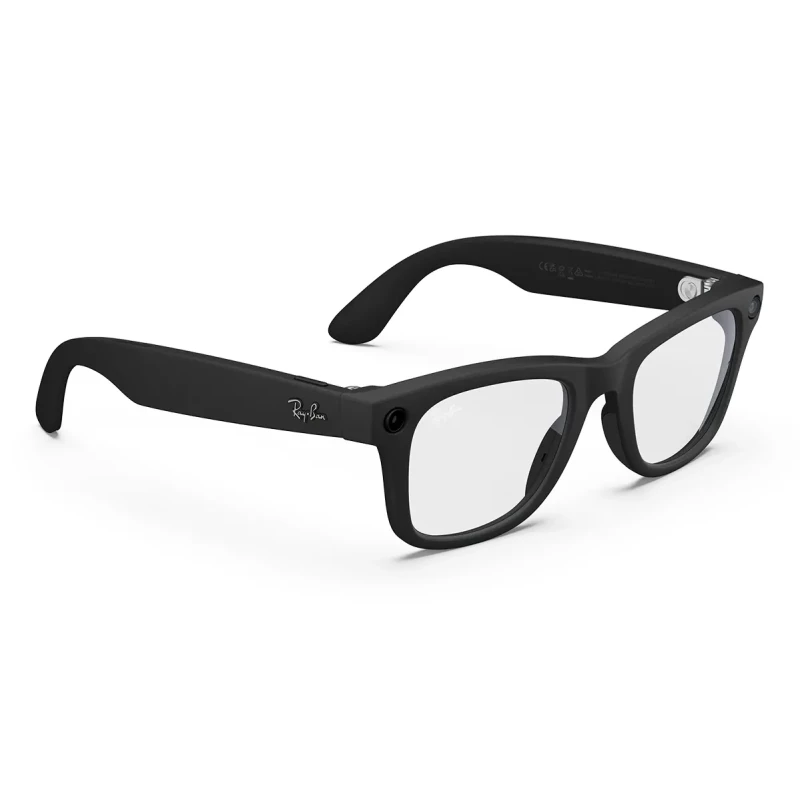 Ray-Ban Meta Wayfarer [Gen 2] Standard Matte Black Frame / Clear Lenses (RW4012 601SSB 50-22) - Зображення 2