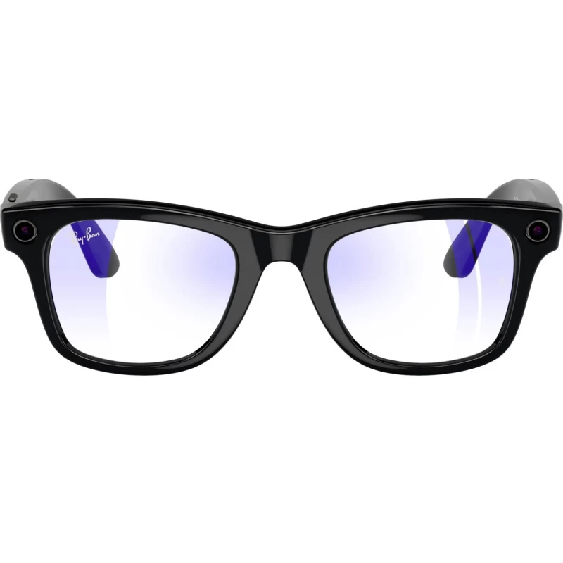 Смарт-очки Ray-ban Meta Wayfarer Shiny Black / Clear (RW4006 601/SB 50-22) - Зображення 4