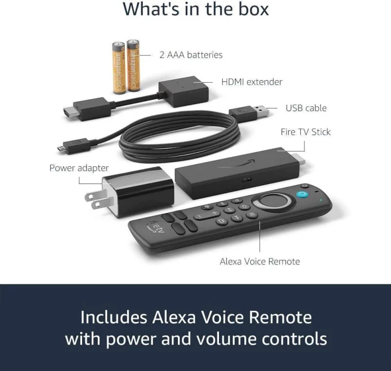 Медиаплеер Amazon Fire TV Stick HD 3 Gen. (B07ZZVX1F2) - Зображення 5