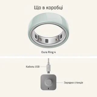 Oura Ring 4 Ceramic Tide Size 12 (JZ90-57461-12) - Зображення 1