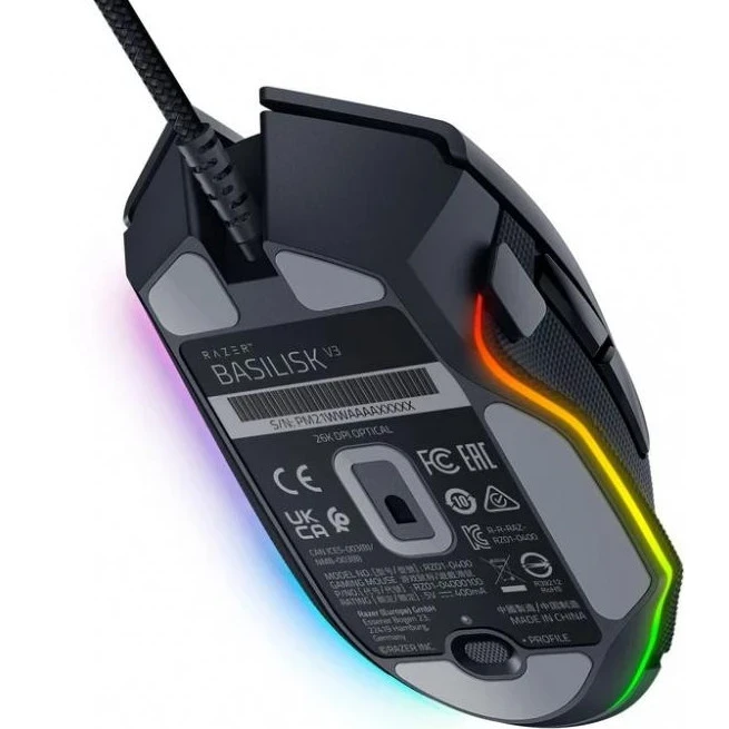 Razer Basilisk V3 USB Black (RZ01-04000100-R3M1) - Зображення 2