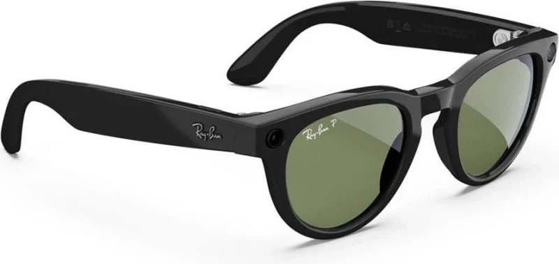 Смарт-очки Ray-Ban Meta Headliner Gen 2 Standard Shiny Black Frame / G-15 Green Lenses (RW4013 601/71 50-23) - Зображення 3