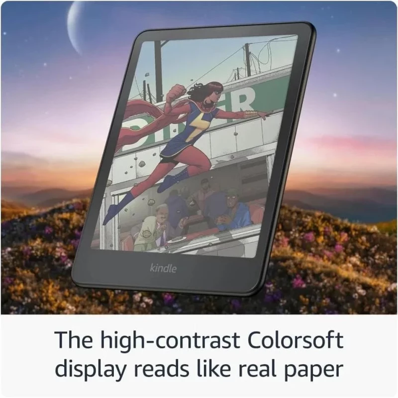 Amazon Kindle Colorsoft Signature Edition 1st Gen. 32 GB Metallic Black - Зображення 2