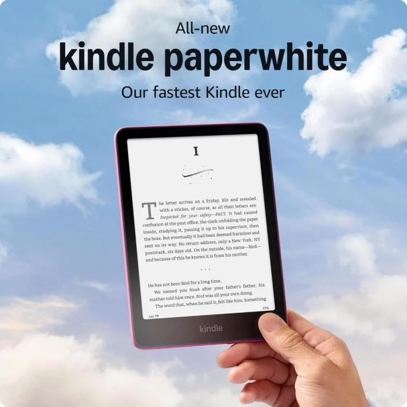 Amazon Kindle Paperwhite 12th Gen. 2024 16Gb Raspberry - Зображення 1