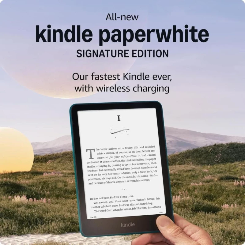Amazon Kindle Paperwhite Signature Edition 12th Gen. 2024 32Gb Metallic Jade - Зображення 1