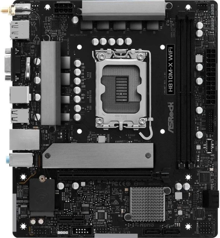 ASRock H810M-X WiFi - Зображення 1