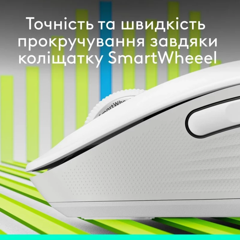 Logitech Signature M650 Wireless Mouse Off-White (910-006255) - Зображення 1