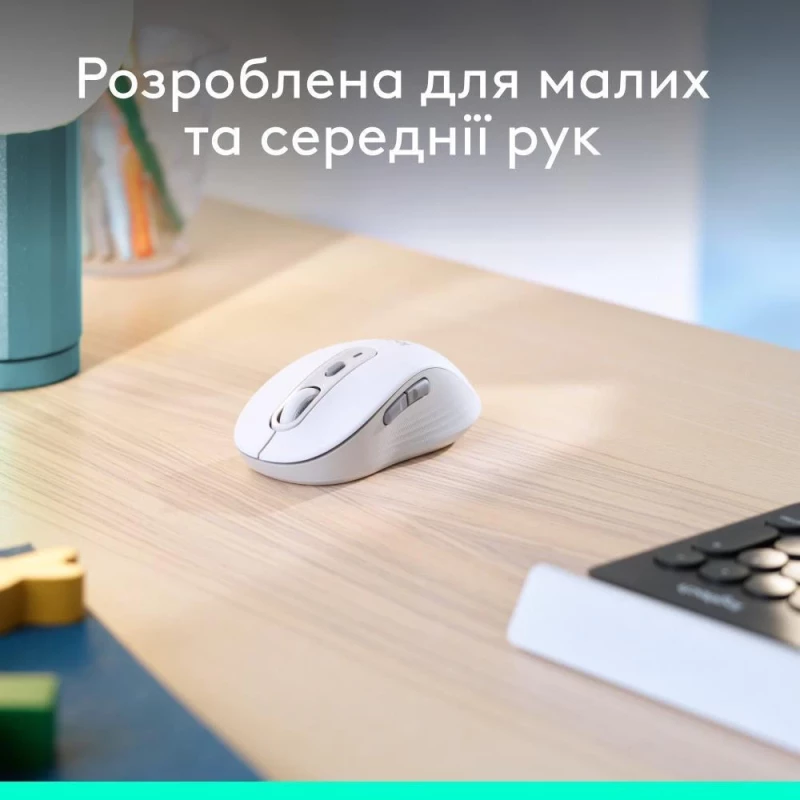 Logitech Signature M650 Wireless Mouse Off-White (910-006255) - Зображення 2