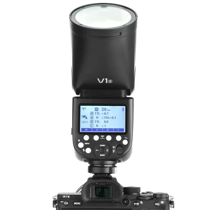 Вспышка накамерная Godox V1-S (Sony) - Зображення 2