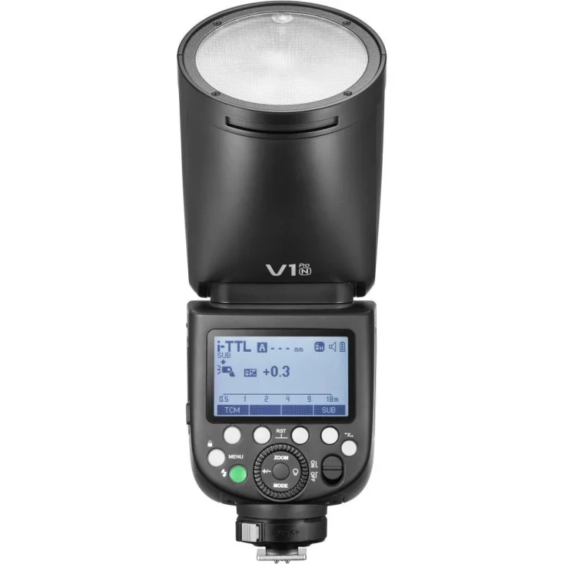 Вспышка накамерная Godox V1Pro-N для Nikon - Зображення 1