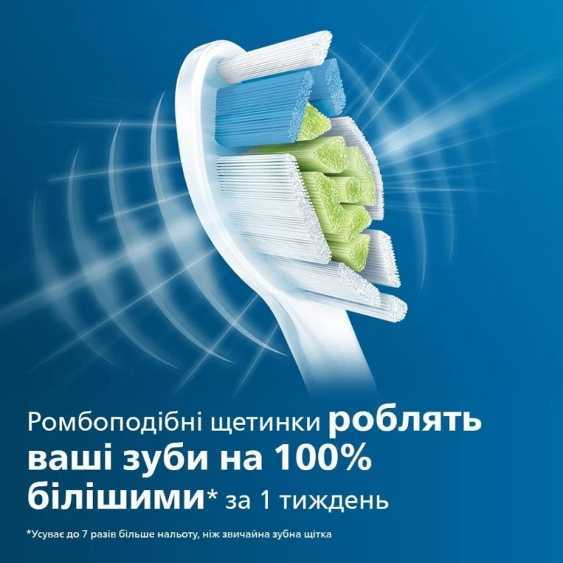 Насадка для электрической зубной щетки Philips Sonicare W2 Optimal White HX6068/12 - Зображення 4