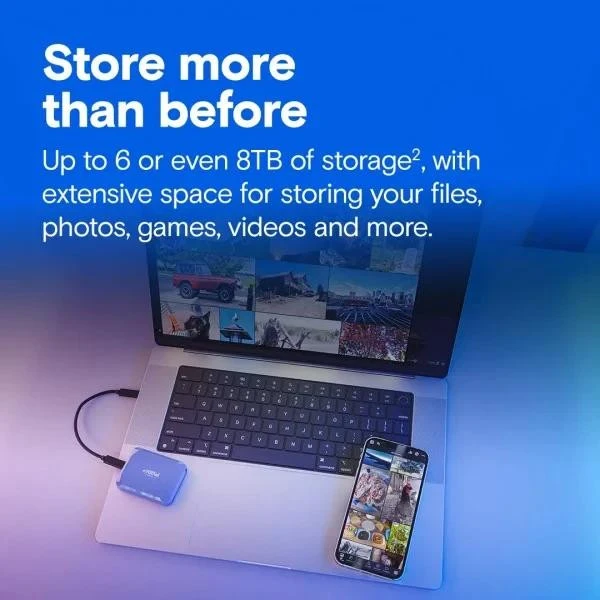 Crucial X10 2 TB Blue (CT2000X10SSD9) - Зображення 1