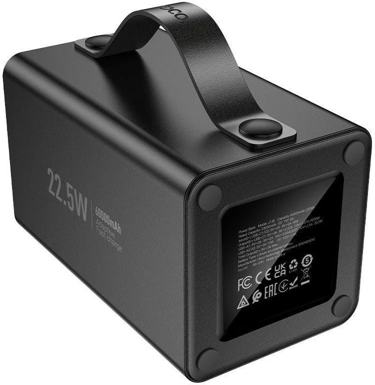 Hoco Distant J138 60000mAh 22.5W Black - Зображення 1